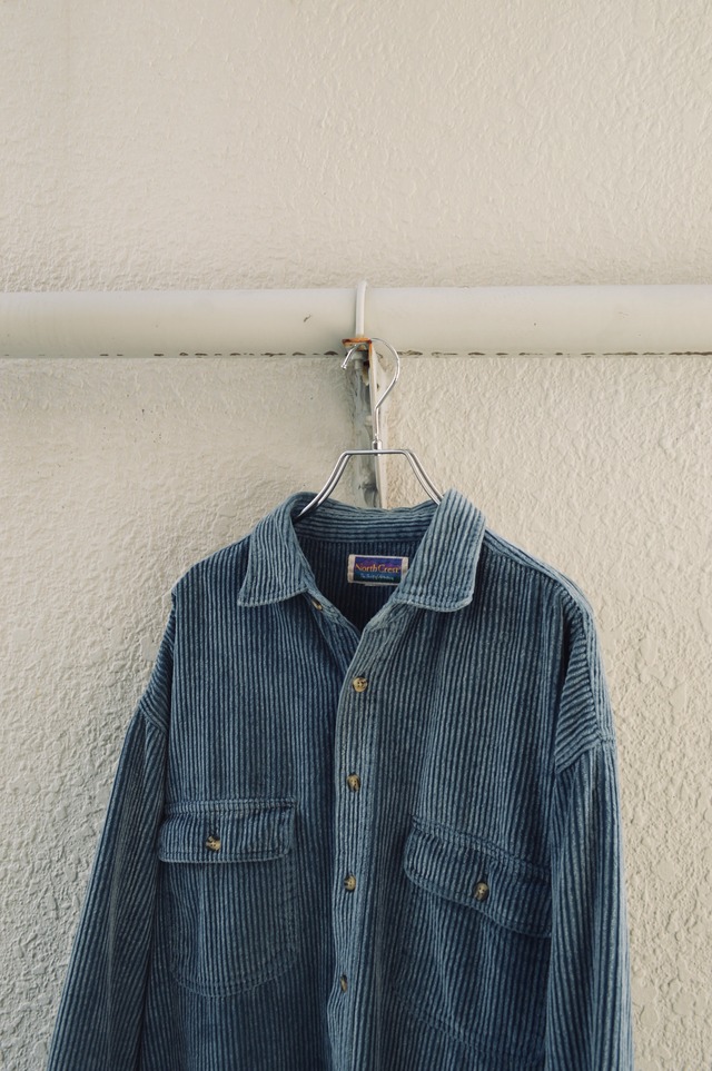 North Crest 90s corduroy over shirts ノースクレスト USA古着