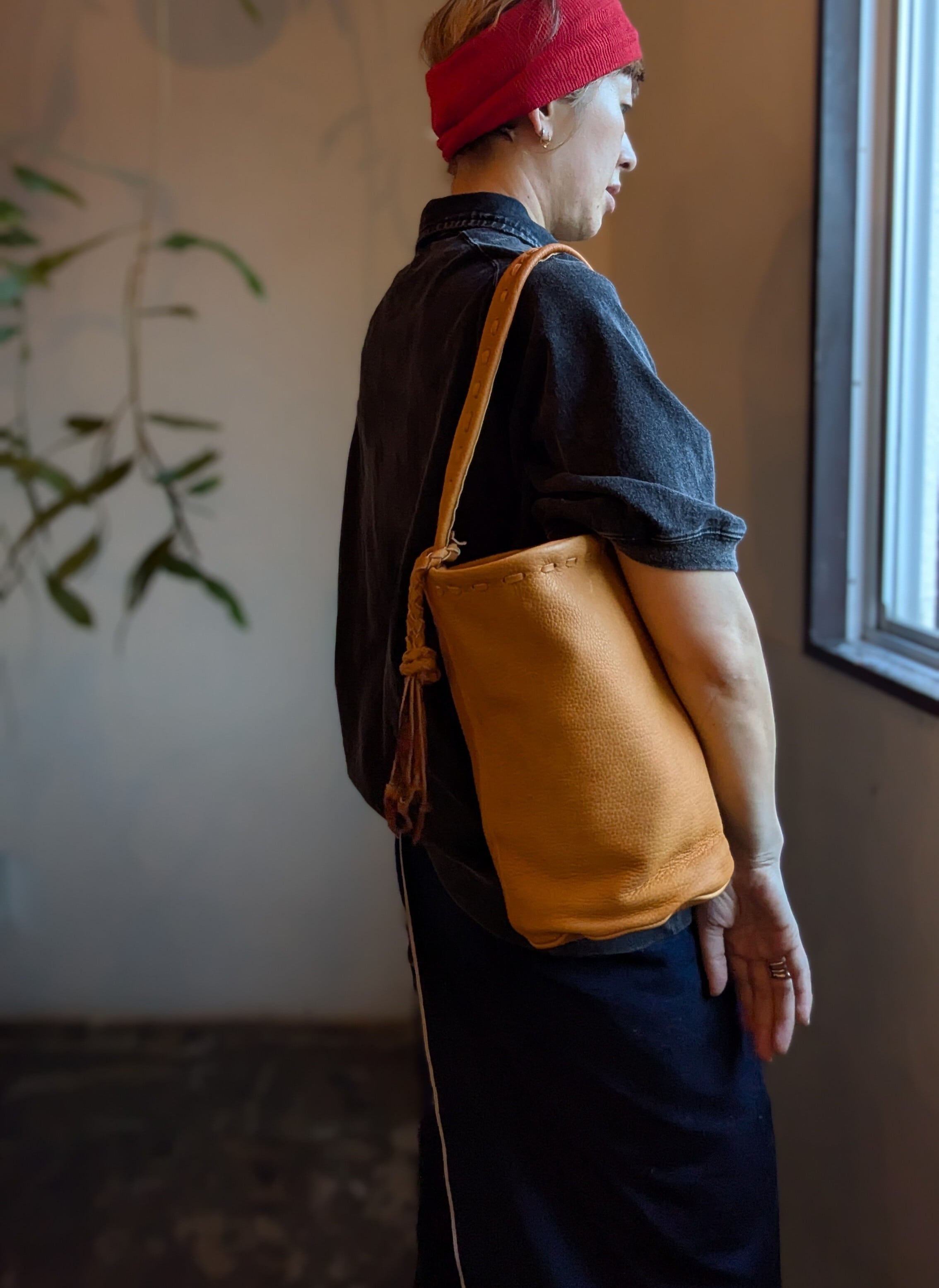 Nasngwam. ] ナスングワム / One Handle Tote / Yellow | 服と雑貨ume