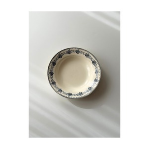 Choisy le roi 　 ショワジールロワ　/    “PARMENTIER” 　クラシカルなガーランドプレート　深皿　a