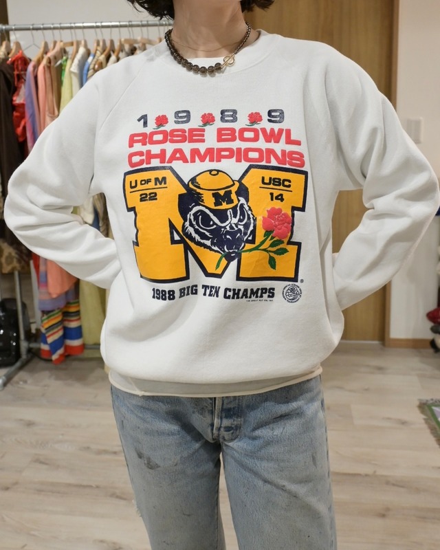 1980s US FRUIT OF THE LOOM ROSE BOWL