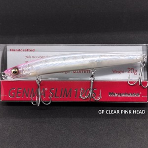 【新製品】Megabass ゲンマスリム 120S 19.5g　