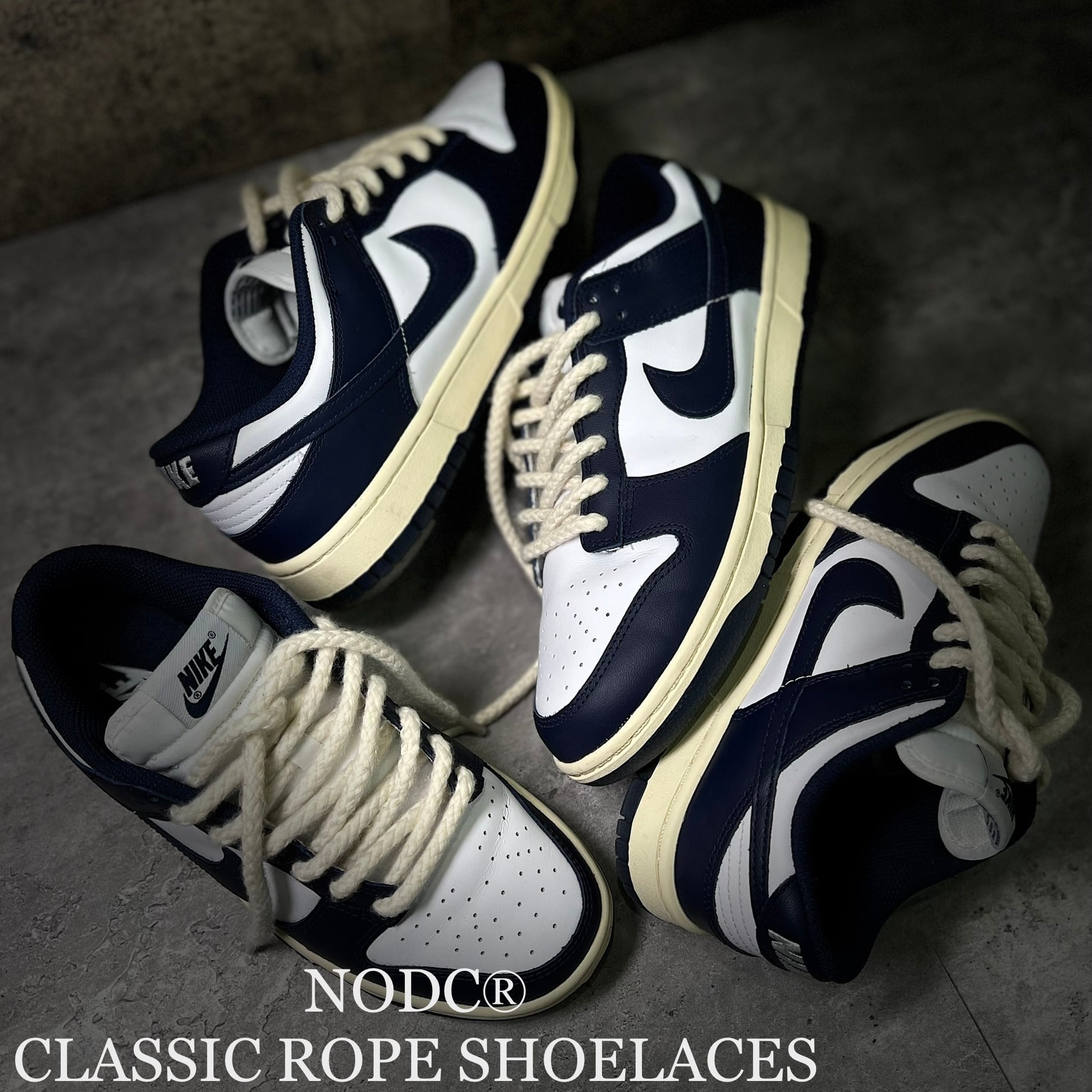 NODC®︎ CLASSIC ROPE SHOELACES | NODC®SHOELACES