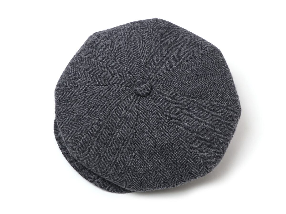 New York Hat Co. ニューヨークハット ウールヘリンボーンニュース