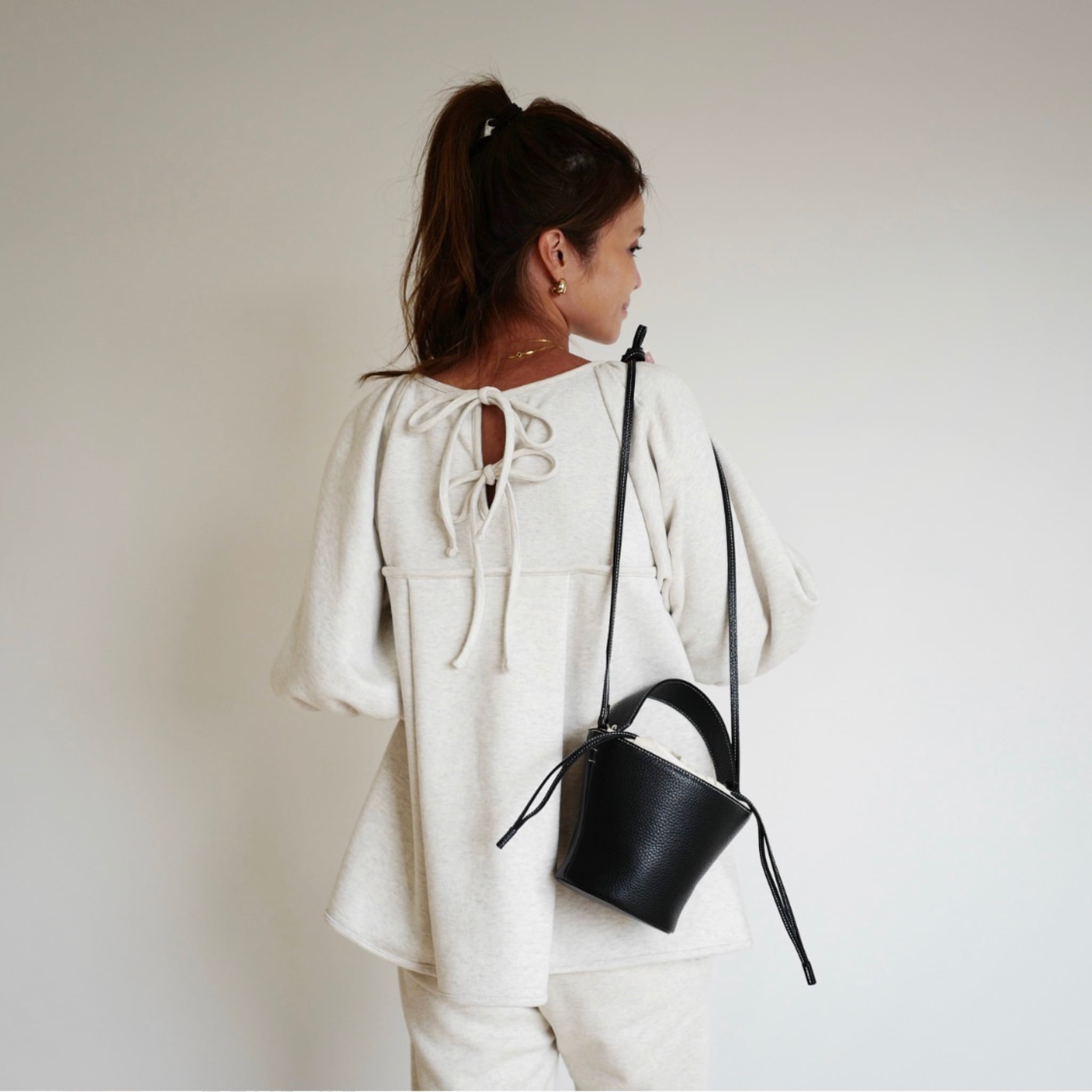 nabeさま専用【完売】Ayako pottery bag black