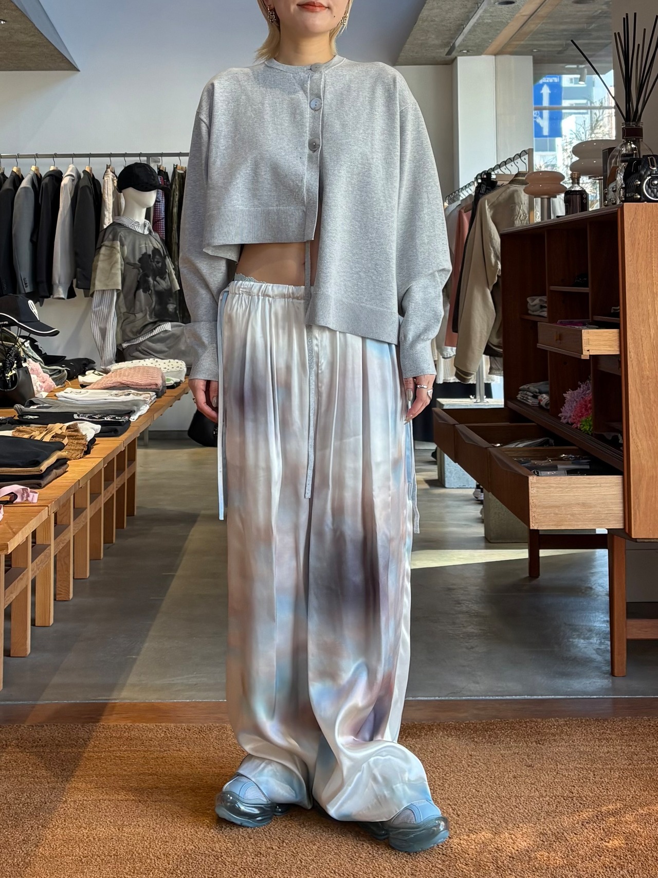 【26SS】ENFOLD エンフォルド / ワイドパンツ / TDRAWSTRING WIDE-PANTS - 2