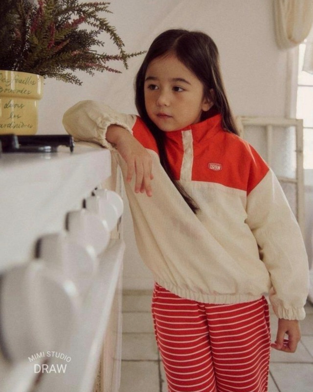 《送料無料》予約:ウィンドアノラックジャケット【BYMIMI】※ジュニアサイズ