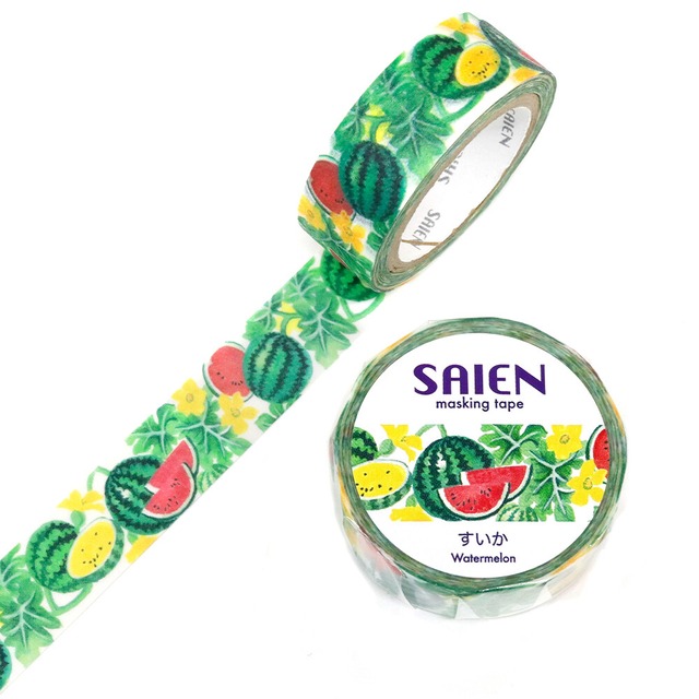 SAIEN　すいか　15mmマステ　SA07
