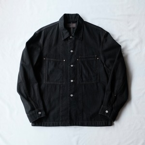 LEMAIRE 25AW BLACK DENIM WORK JACKET