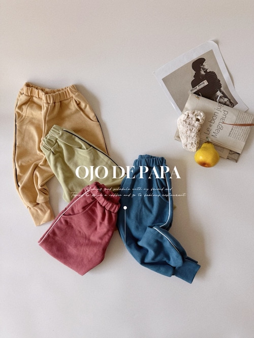 ojo de papa［取寄］track pants 26spring