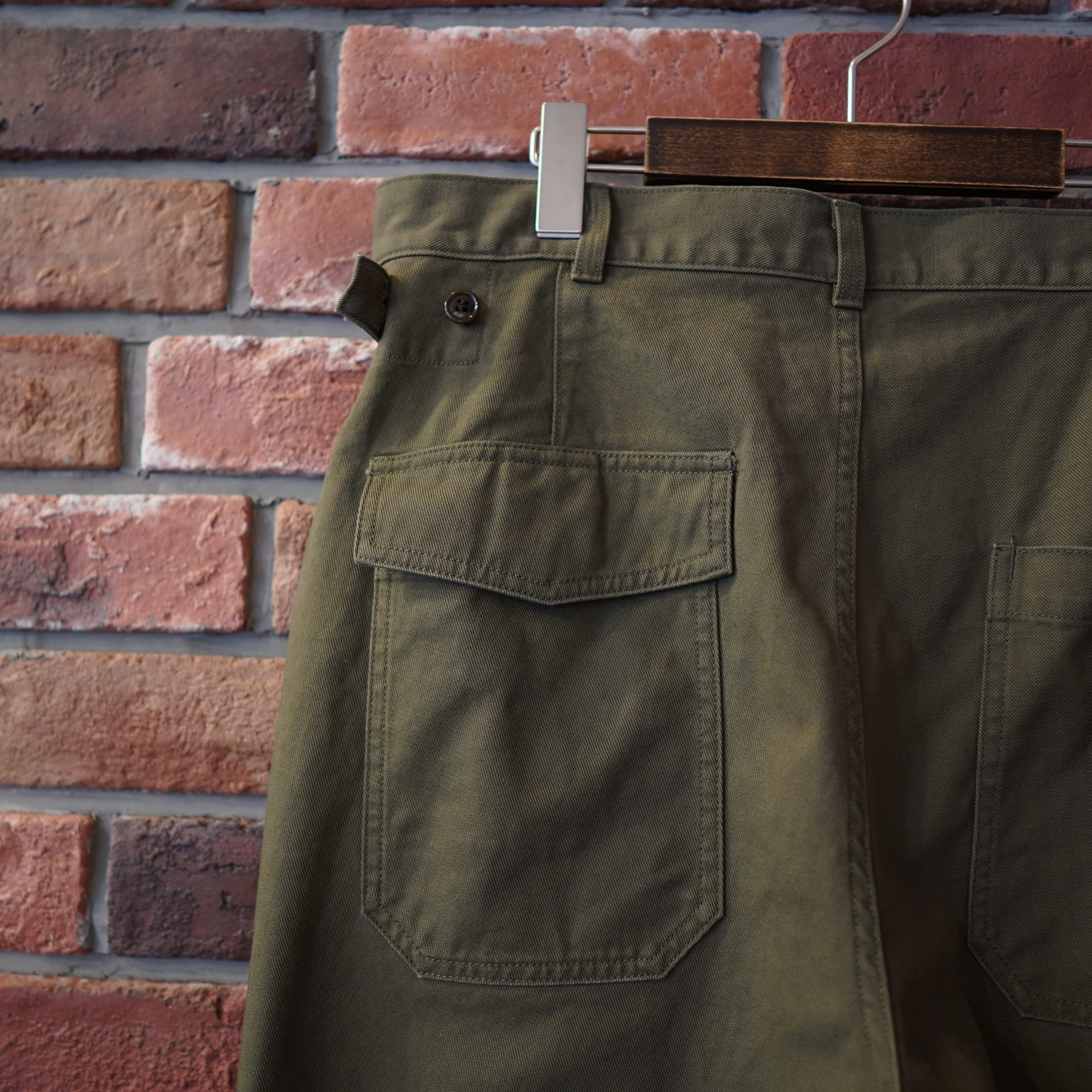 A.PRESSEアプレッセ  Style1 "USAF Hemmed Bottoms"  OLIVE    khaki