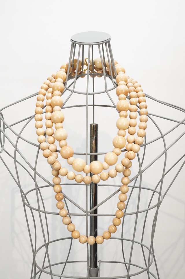 M's Braque/Detachable 3Layered Wood Necklace