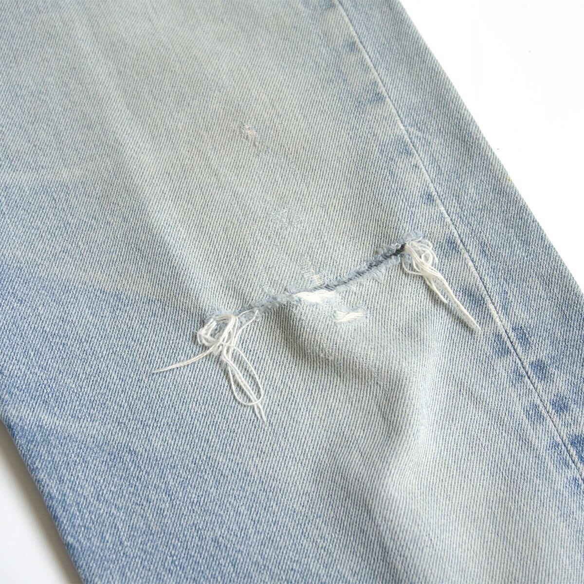 雰囲気抜群/80s】 LEVI'S 【501 赤耳 デニムパンツ】34×34 ボタン裏524