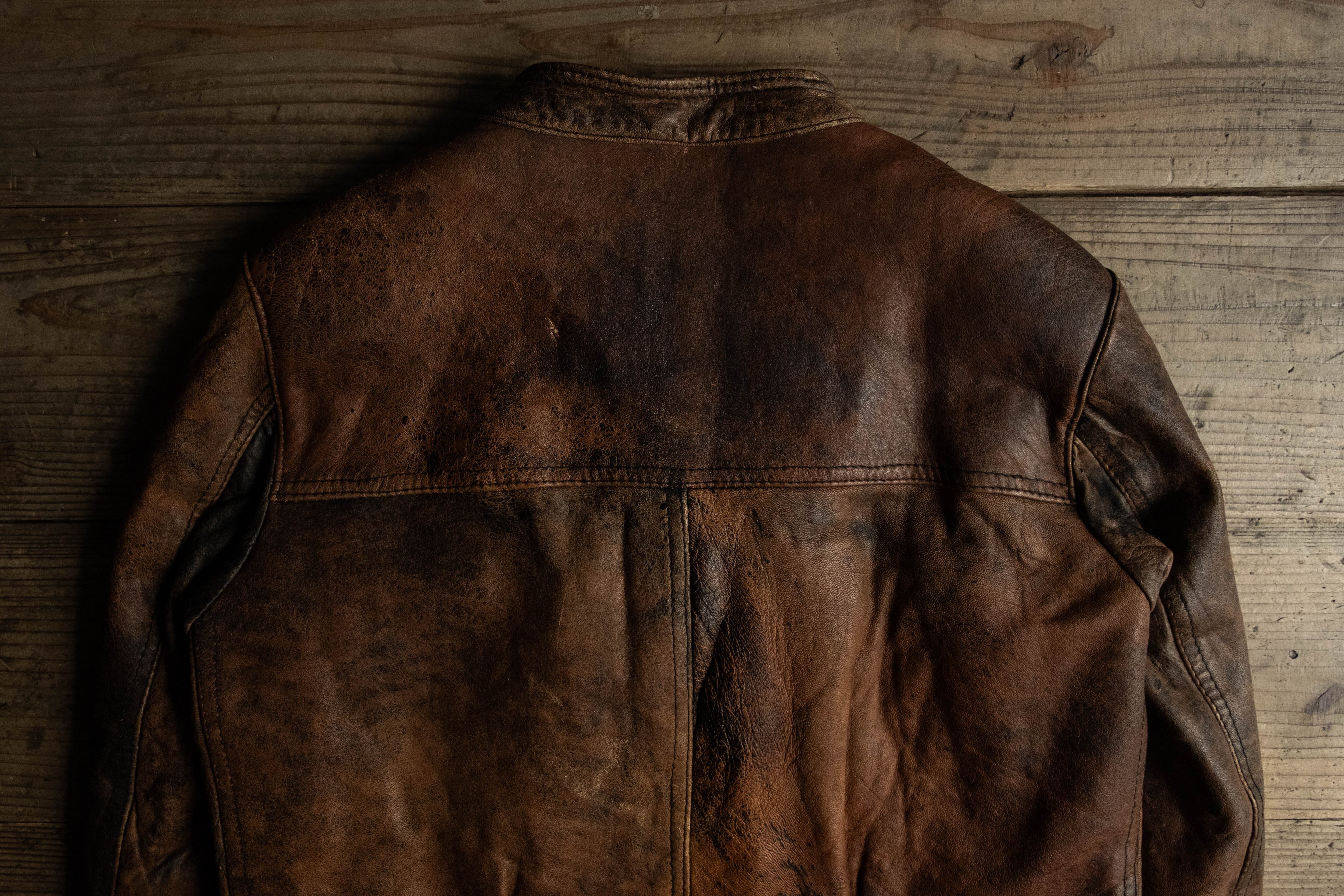 d*n様 50s スウェーデン　ダブルレザージャケット Swedish Double Breasted Leather Jacket | idéee