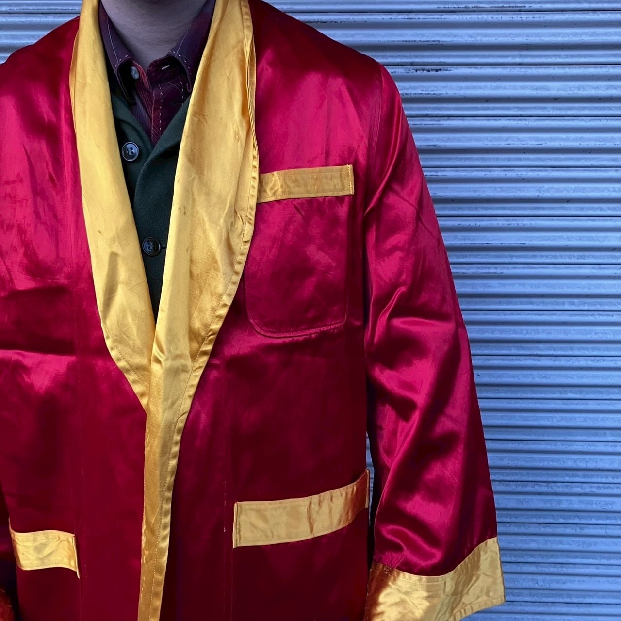 貴重 60s 米軍実物 US MARINES USMC 海兵隊 ボクシング ガウン