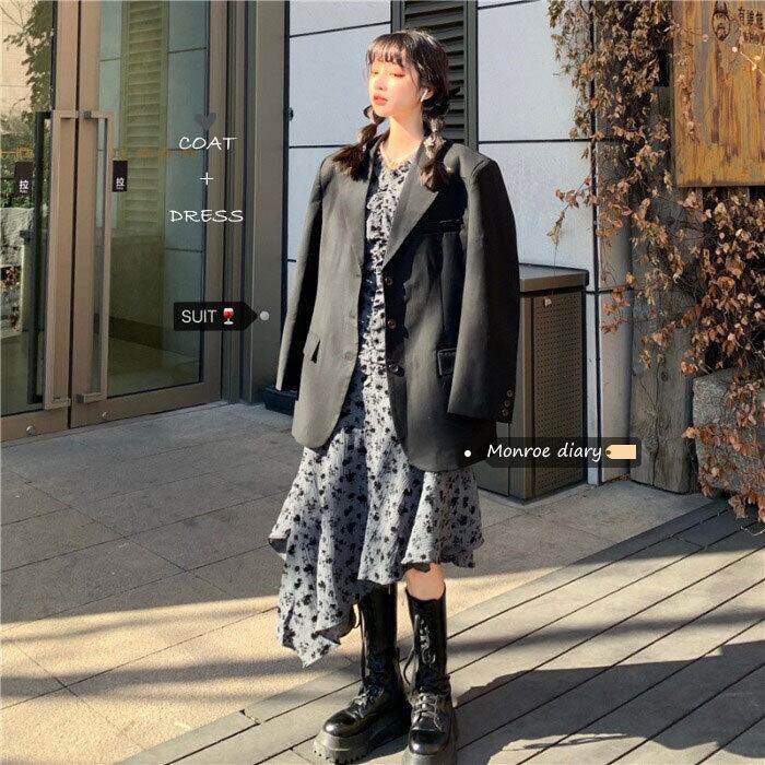 ブラックスプリングスタイルジャケット ストリート 春物 モンロー38557521685