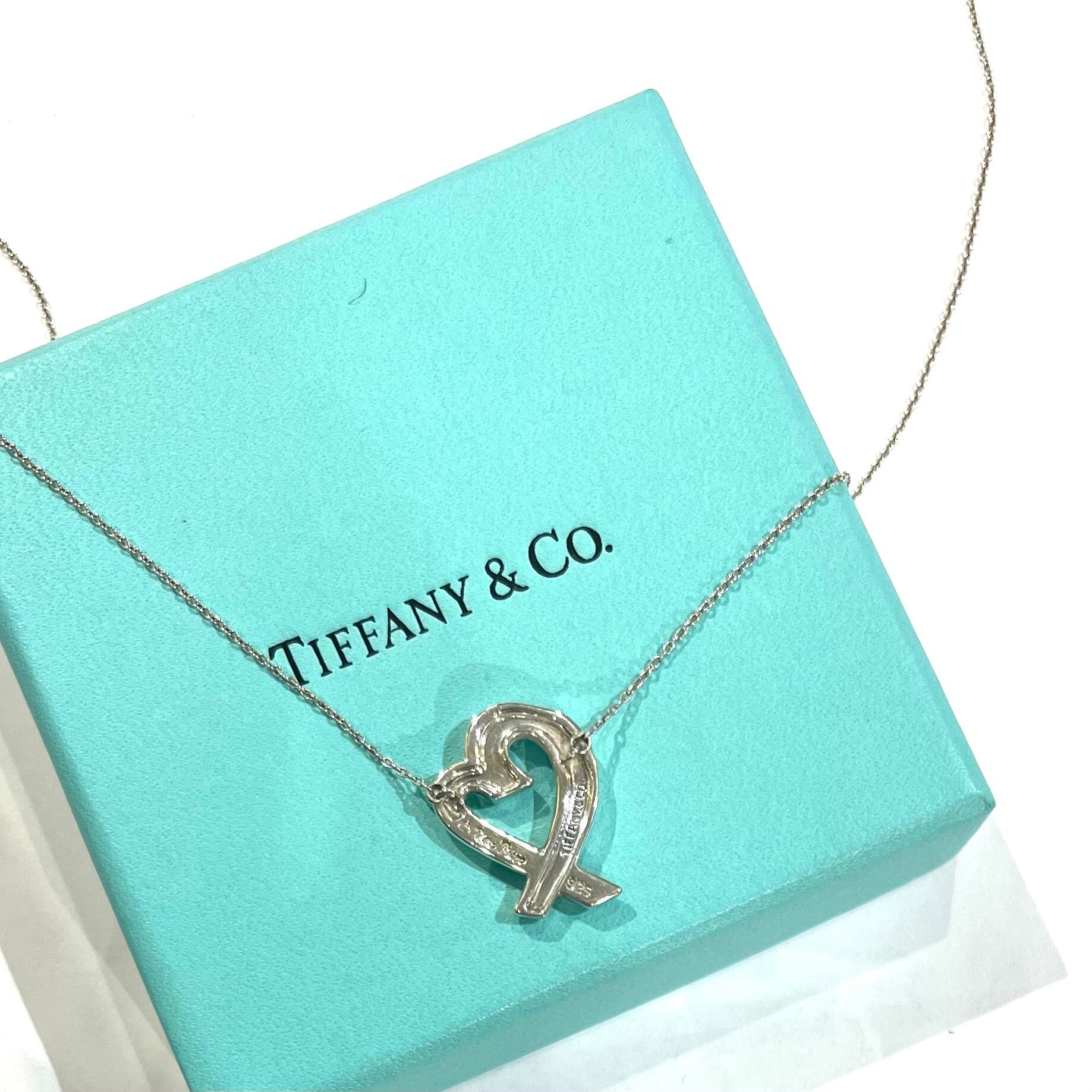 TIFFANY&CO.】2167 パロマ・ピカソ ラビングハート ネックレス