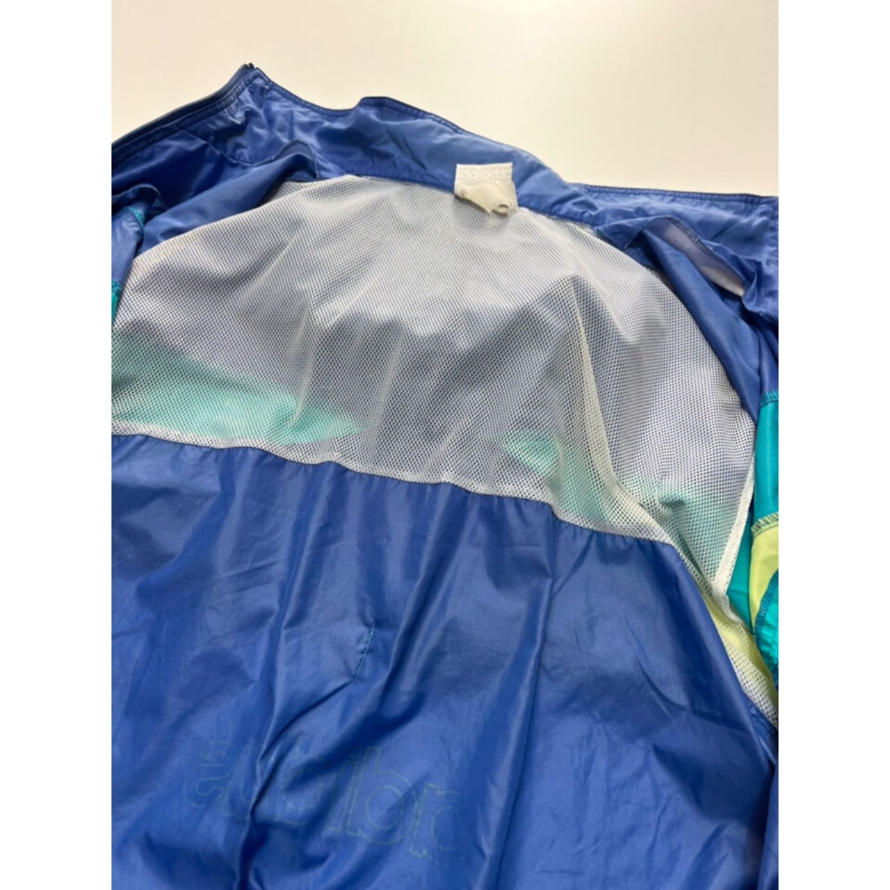 80s adidas NYLON FULLZIP JACKET Size L程