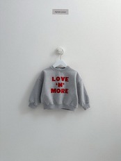 〖取寄〗韓国子供服 / 26winter / Digreen / ラブモアトレーナー / キッズ / 冬服 *S~2XL*