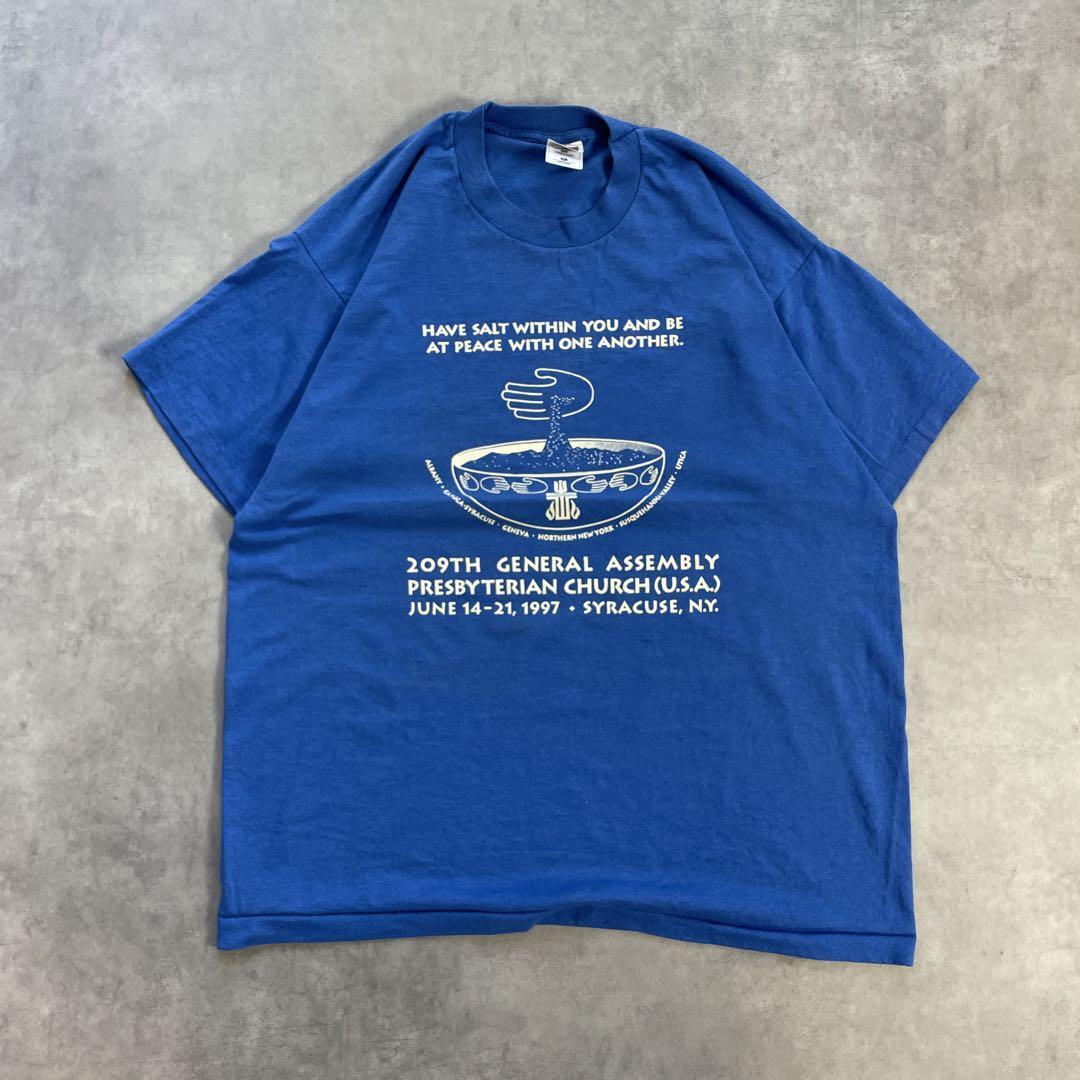 90s USA製 長老派教会 vintage T-shirts