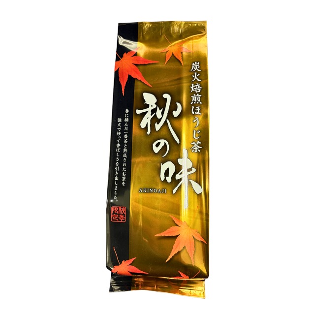 【秋季限定】炭火焙煎ほうじ茶「秋の味」100g｜Aki no Aji Autumn Hojicha