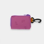 vibram card case (lavender×orange)