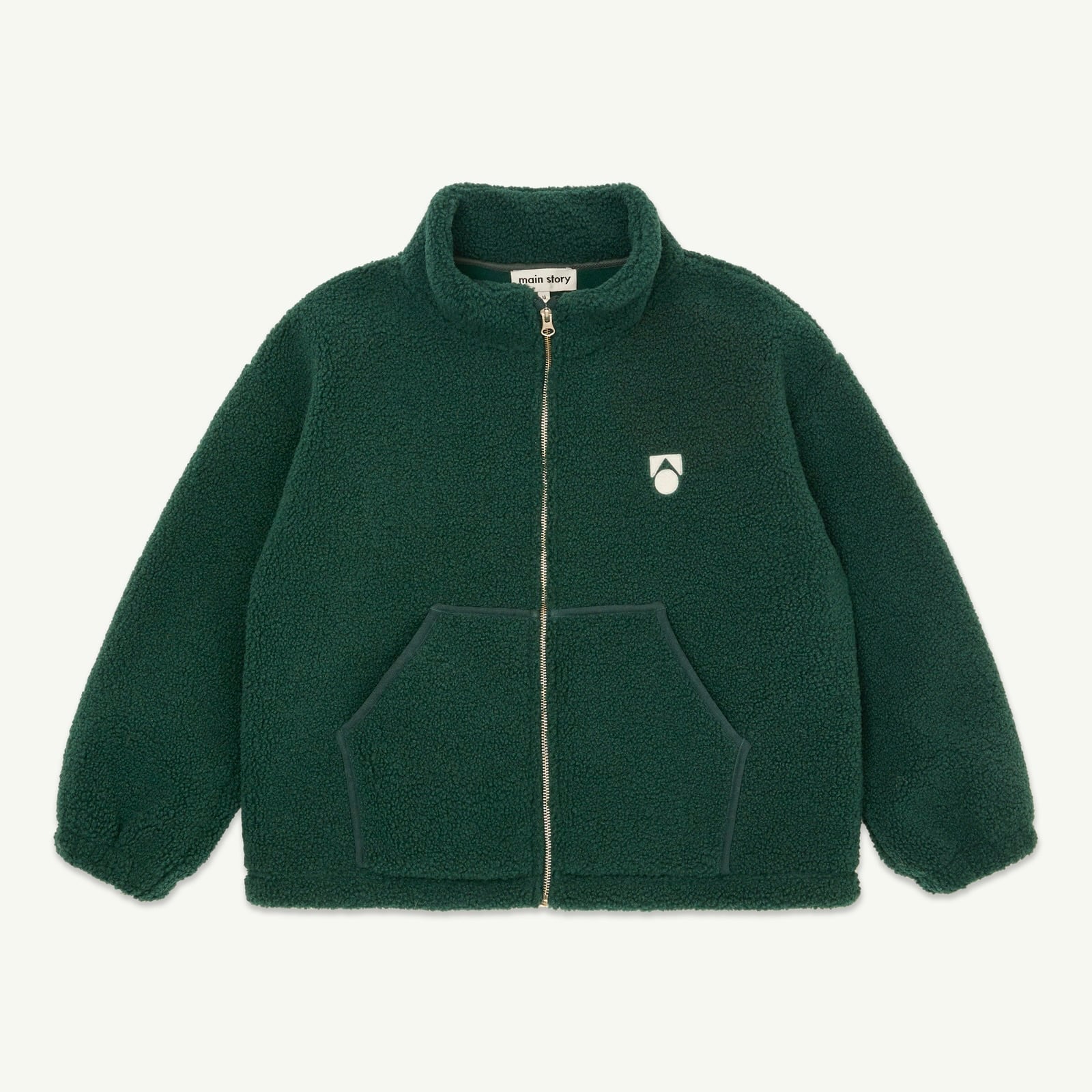 《main story 2025AW》Fleece Jacket / Green Teddy Polar