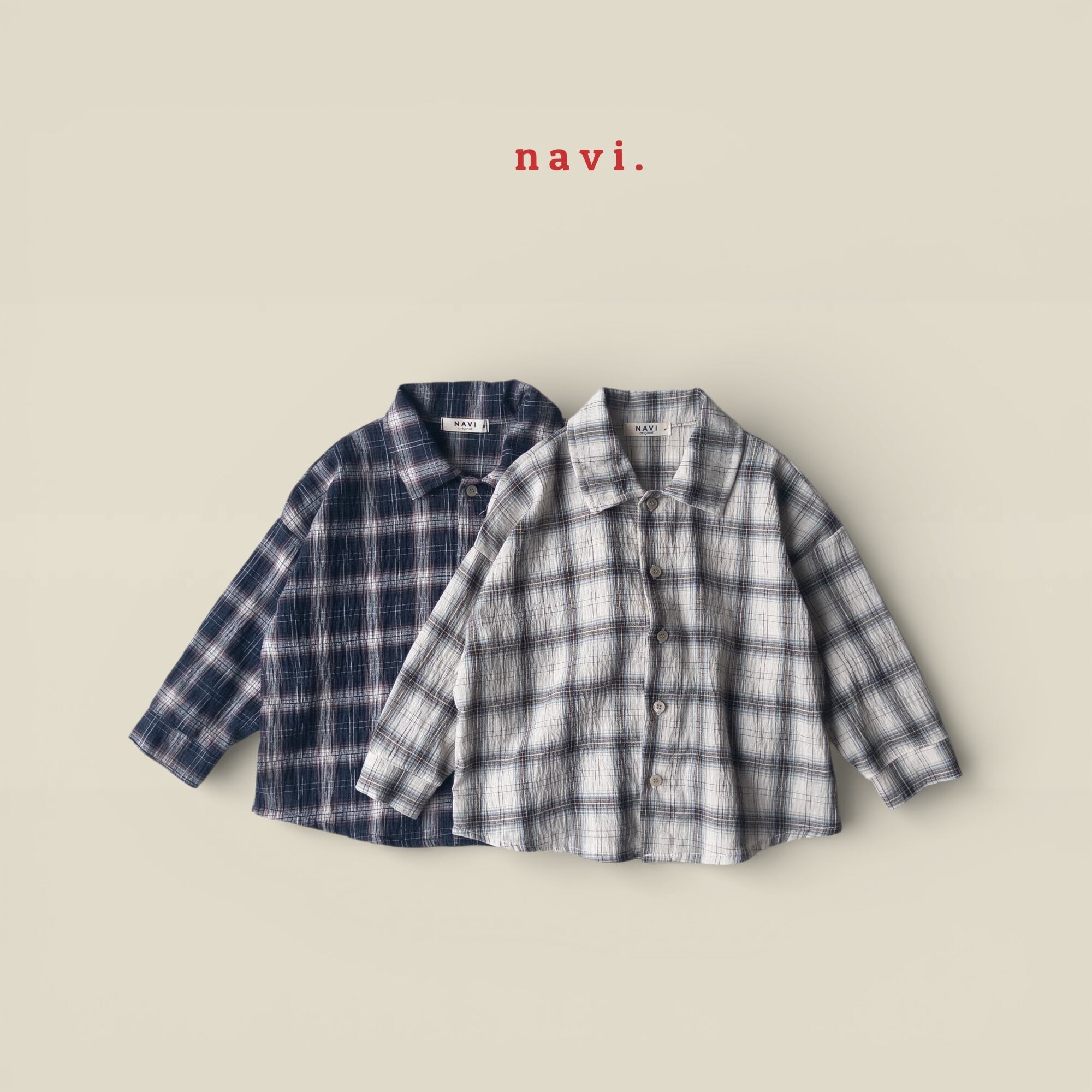 《送料無料》予約:クロイシャツ【navi】※ジュニアサイズ