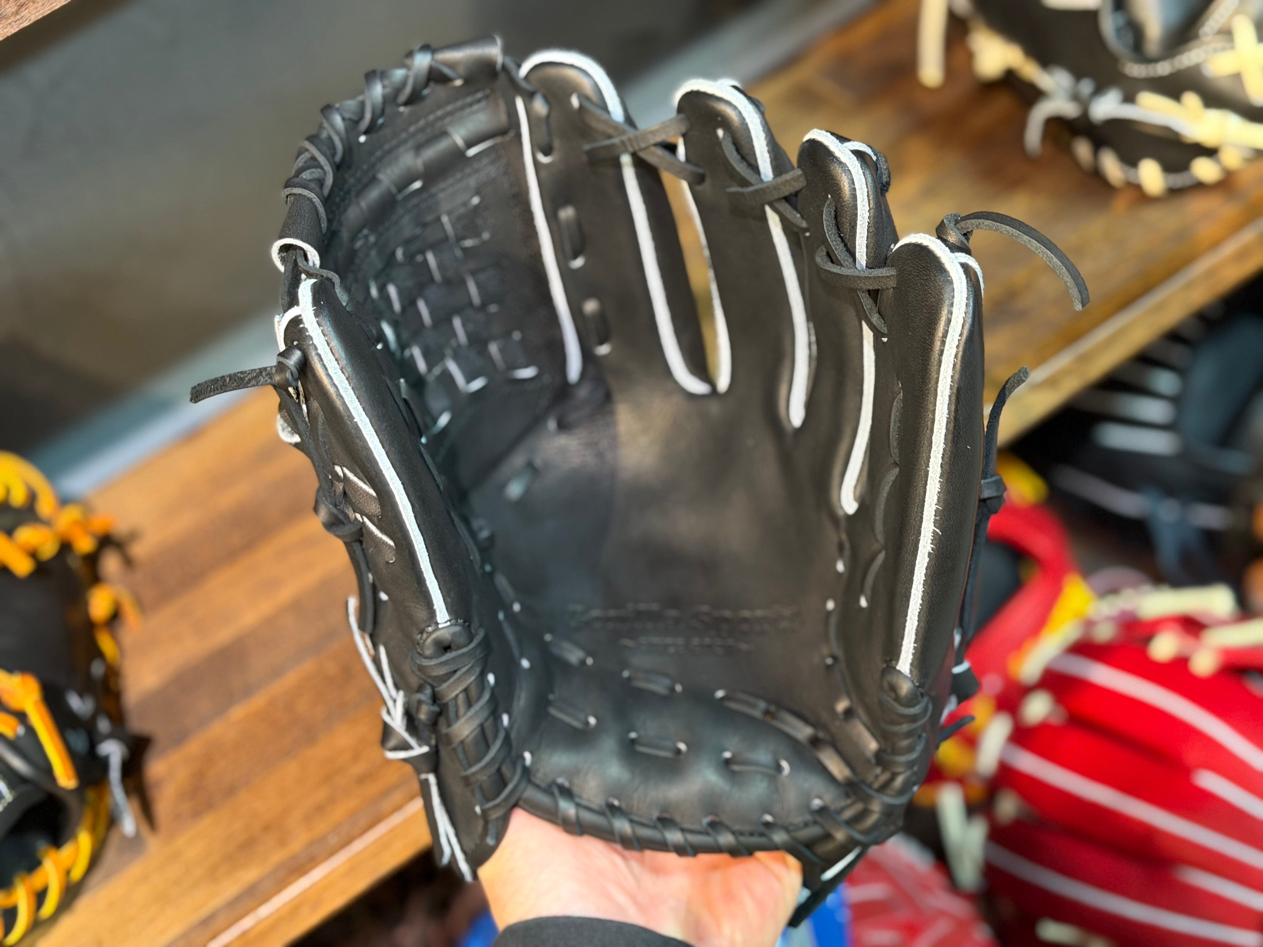 GS 軟式仕様内野用 鬼サード型5ミリアップ ゴリラブラック×ゴリラ