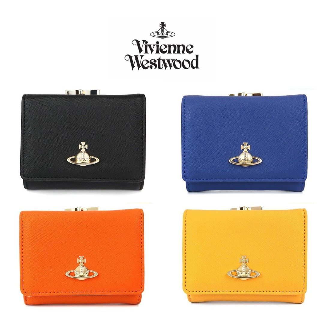 Vivienne Westwood 三つ折り財布 がま口 オーブ　AX5006-AX5007-AX5008-AX5009 |  正規ブランド品通販サイト【AXiA（アクシア）】