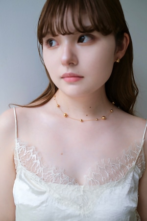 Sea'ds Mara Rhythm ball necklace Gold