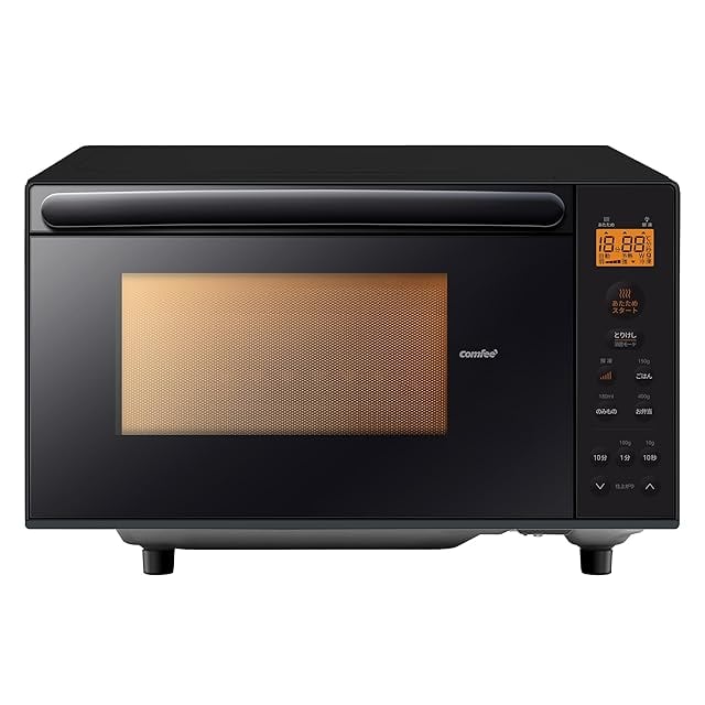 COMFEE' 電子レンジ 17L ターンテーブル 単機能 ヘルツフリー 全国対応
