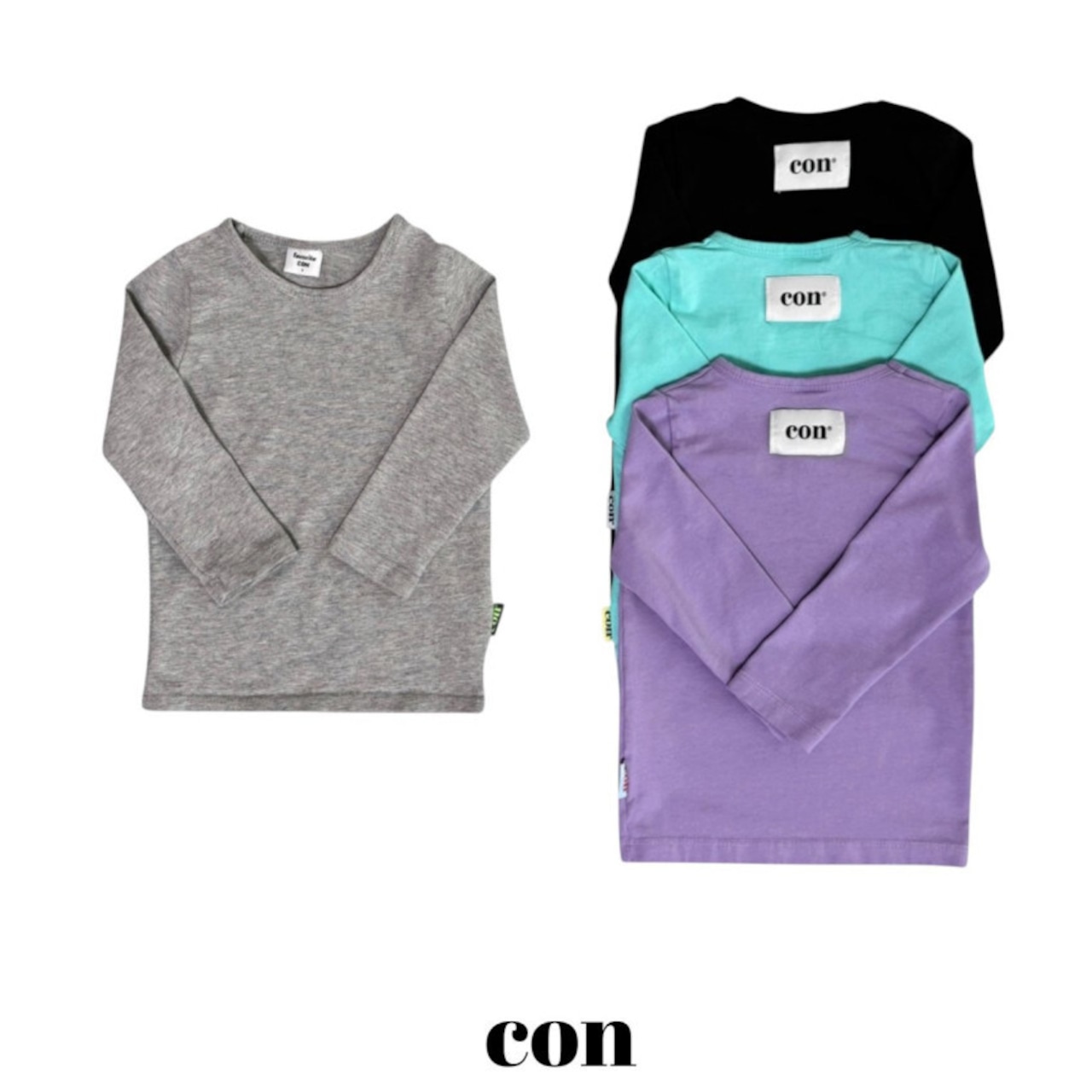 韓国子供服 / 26Autumn / CON / ティキTシャ / キッズ / 秋服 *1~4*