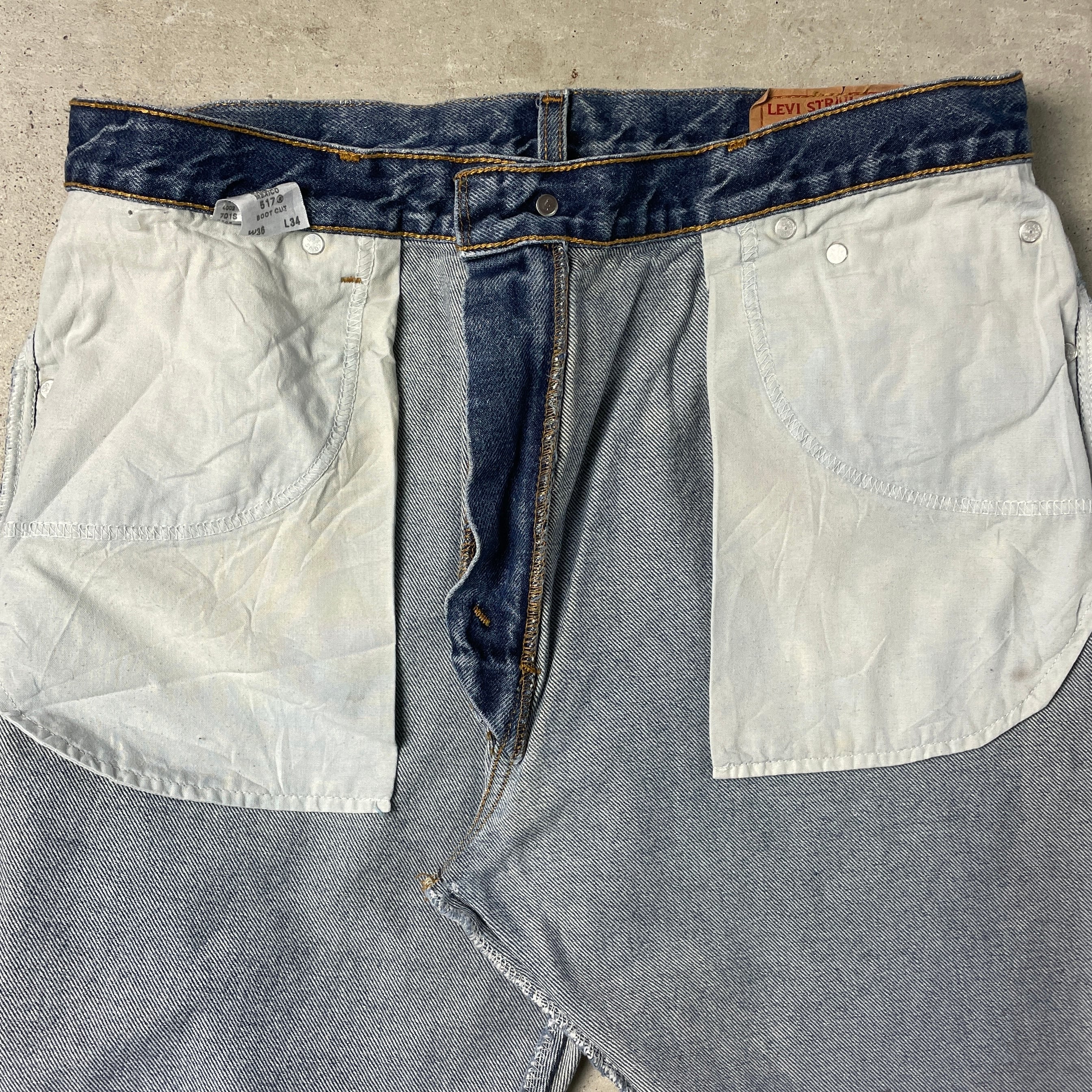 00年代 Levi's リーバイス 517 デニムパンツ ブーツカット フレア