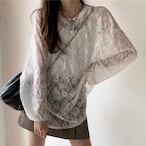 Lace Long Sleeve Base Shirt (ME341)