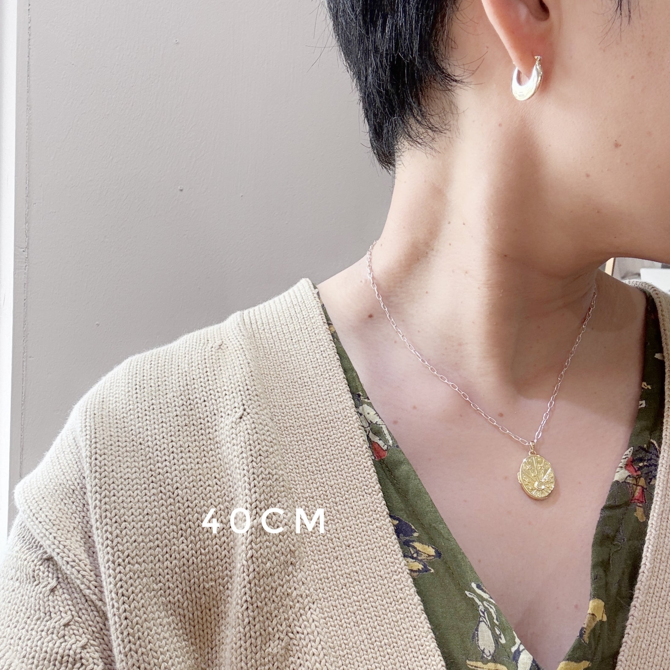 残りわずか】Gold Coating 惑星の ロケット ペンダント 月星