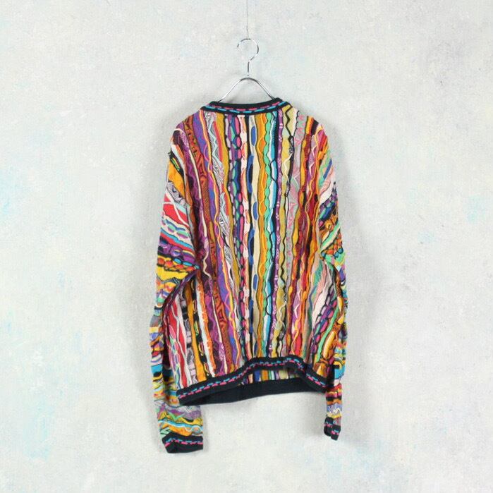 COOGI 3Dパターン コットンニットセーター【FF-3313】 | cv