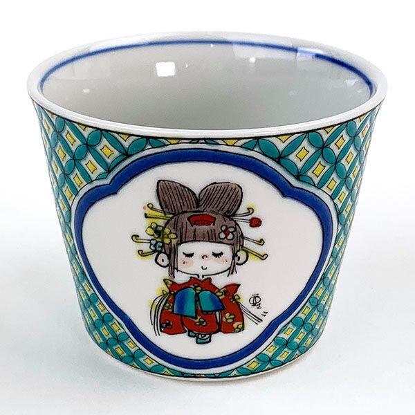 1533 九谷焼 猪口 7客 時代物 【公式通販】