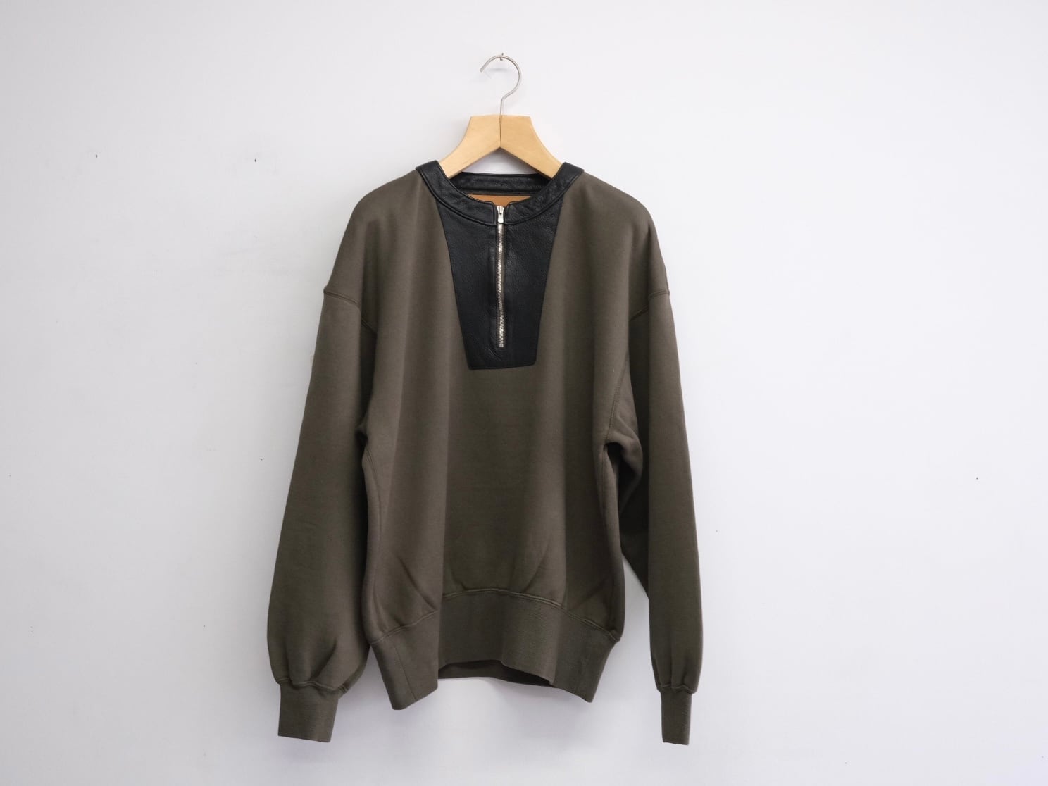 トップス KYOU Leather x Original Cotton Sweat KYOU | Lapel online store