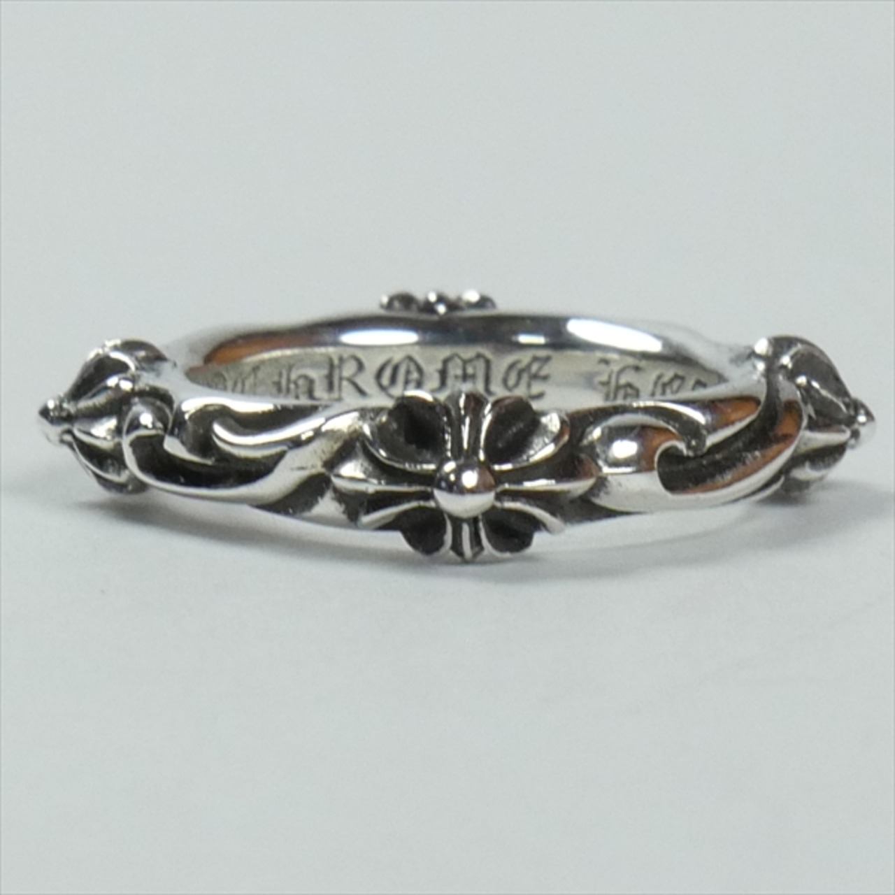 Size【16号】 CHROME HEARTS クロム・ハーツ SBT BAND RING リング 銀 