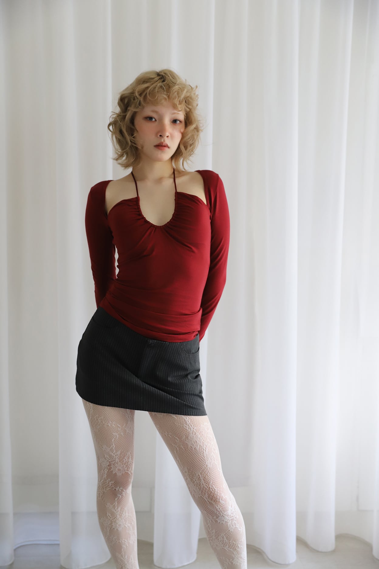 ホルターネックトップス（パッド付） | GEMINItale