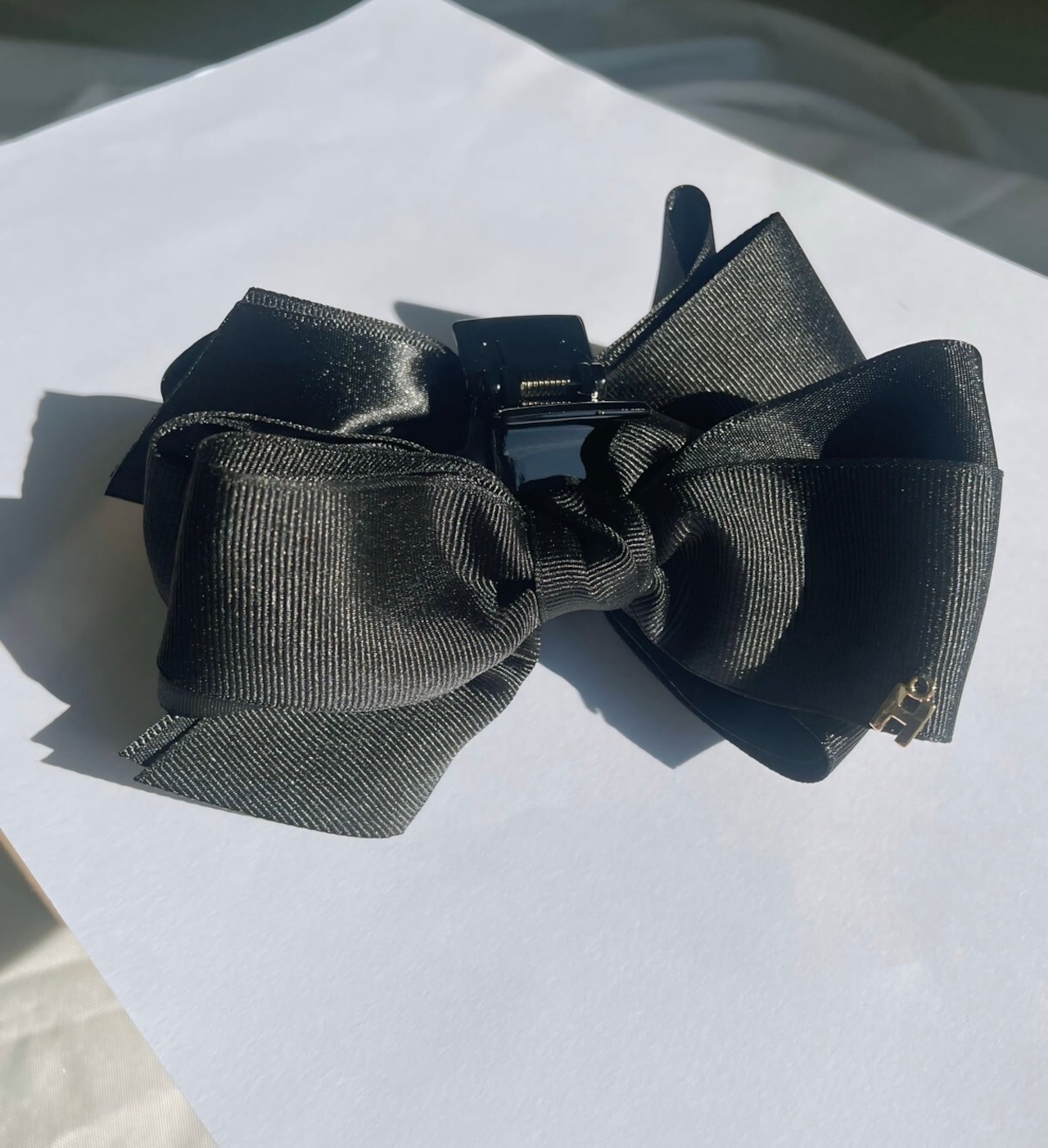 グログランサテンワニクリップ