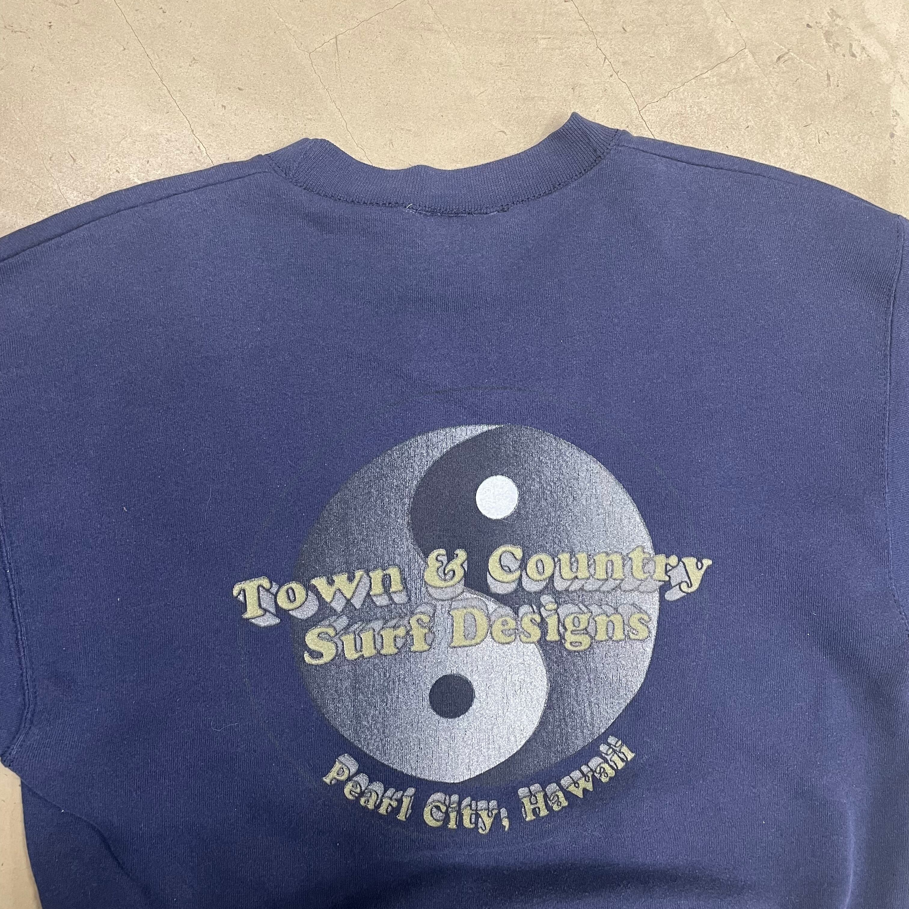 90s Town & Country Surf Designs スウェット タウカン | used&vintage