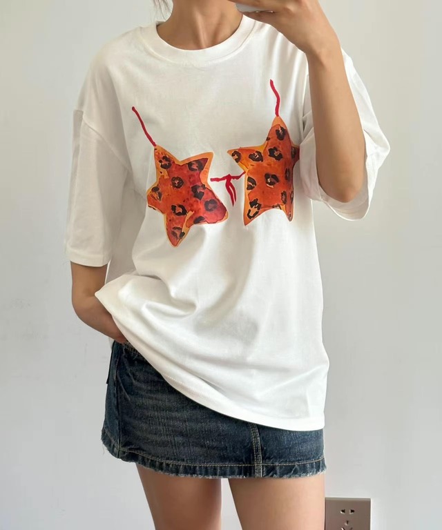 アメリカンレトロビキニTシャツ Q0046