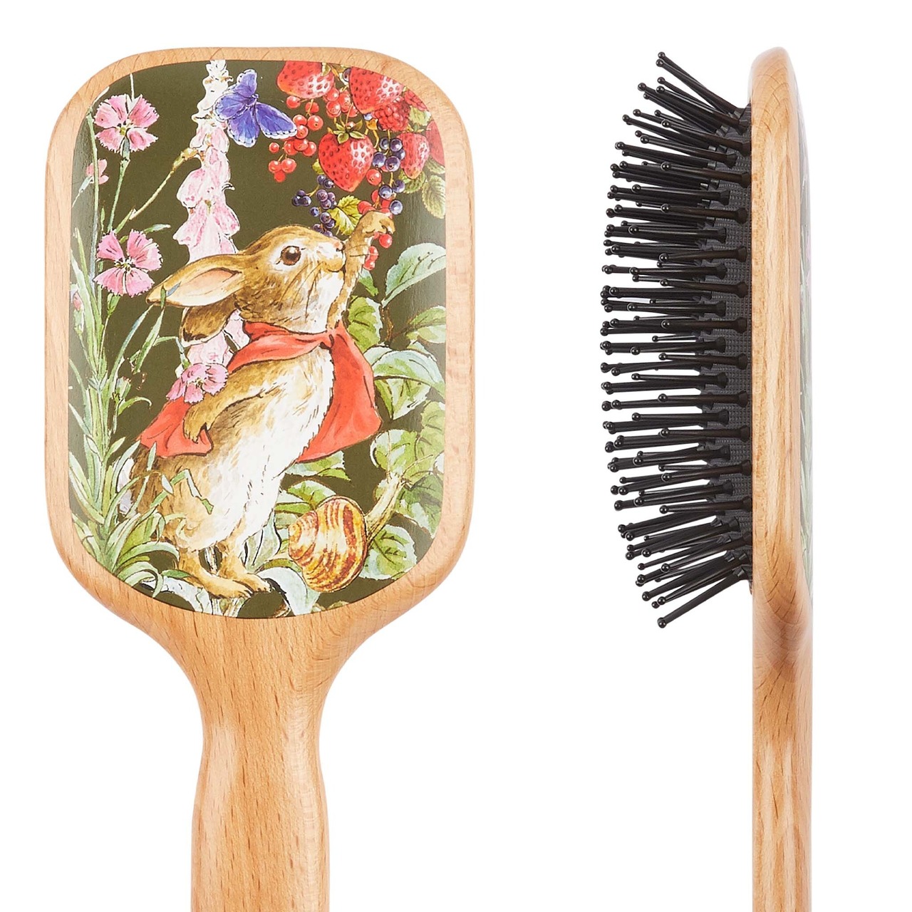 ＜GB KENT＞Peter Rabbit™ フロプシー™ ボールエンドピン パドルヘアブラシ PR03 - 2