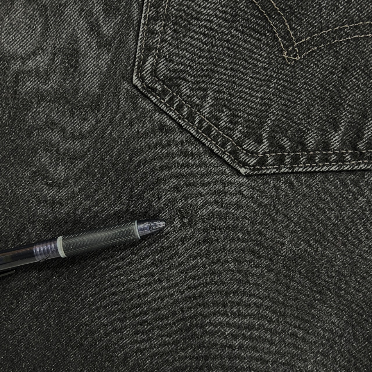 美品 32×30 Levi’s 501-0660 USA 97年 サルファーブラックデニムパンツ リーバイス