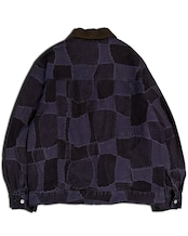 【2着限定販売 / 最短即日発送】切り返しデニムジャケット Puzzle