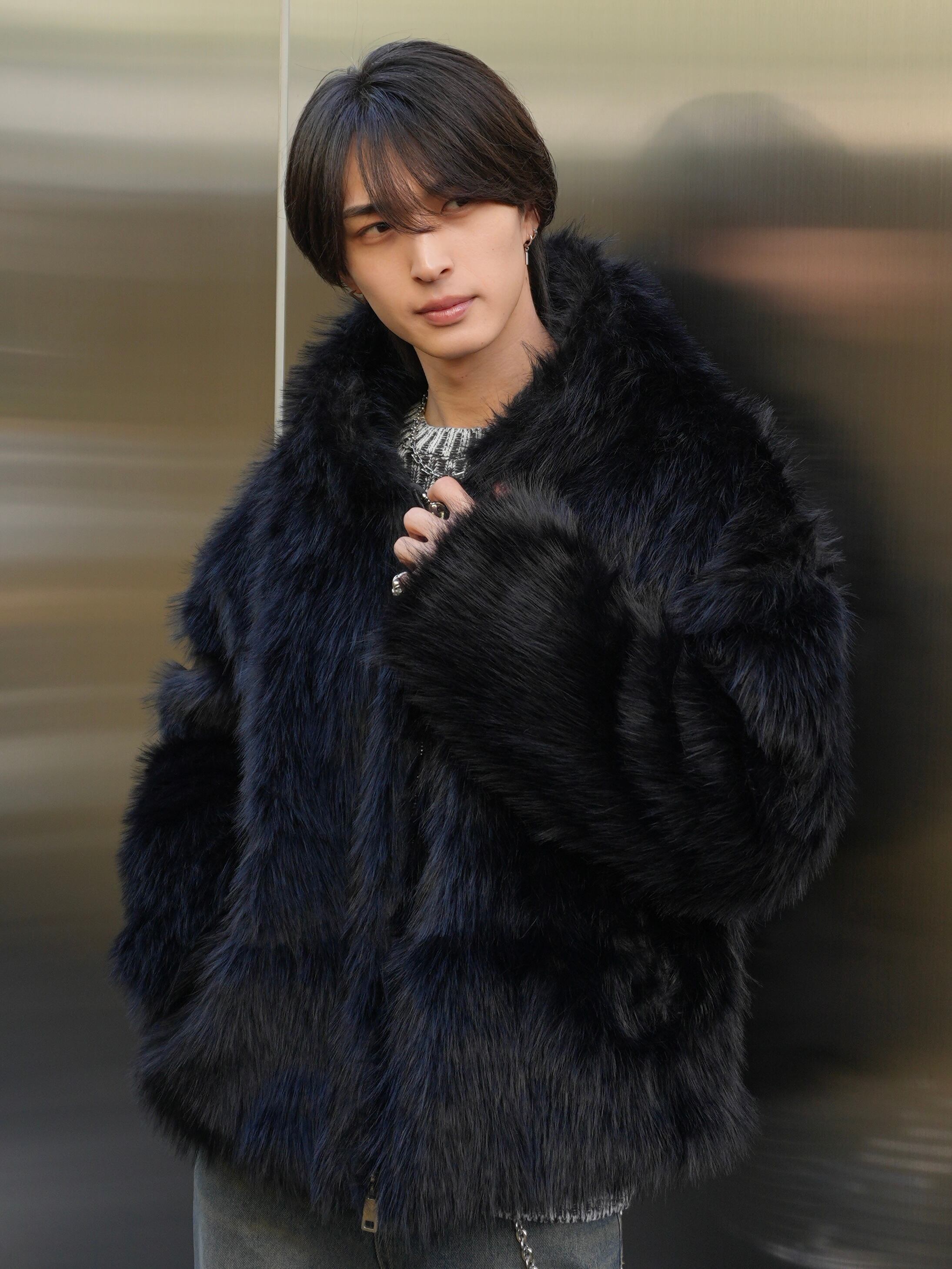 ALUDE セットアップ　黒 ALUDE SELECT】short double line set up | 【ALUDE】韓国メンズ