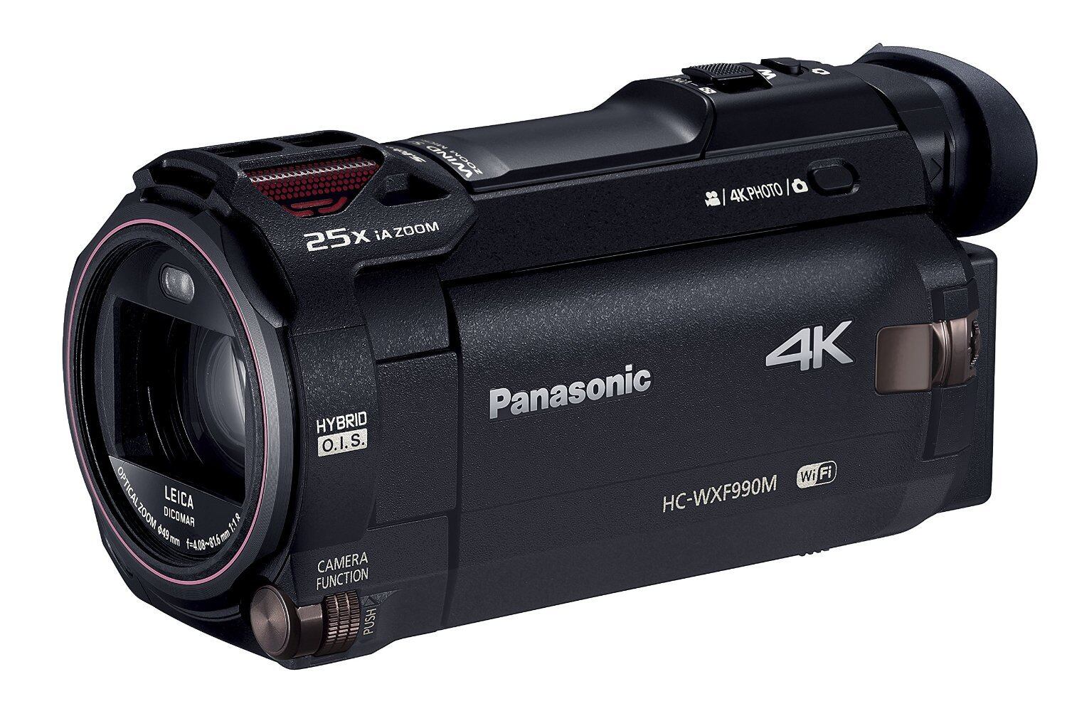 パナソニック SD対応 64GB デジタル4Kビデオカメラ(ブラック) HC-WX990M-K ダンナの家電