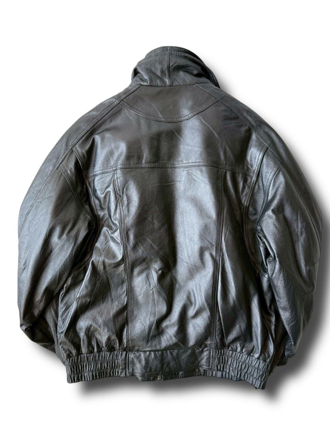 WILSONS LEATHER】 Docking layered design leather jacket
