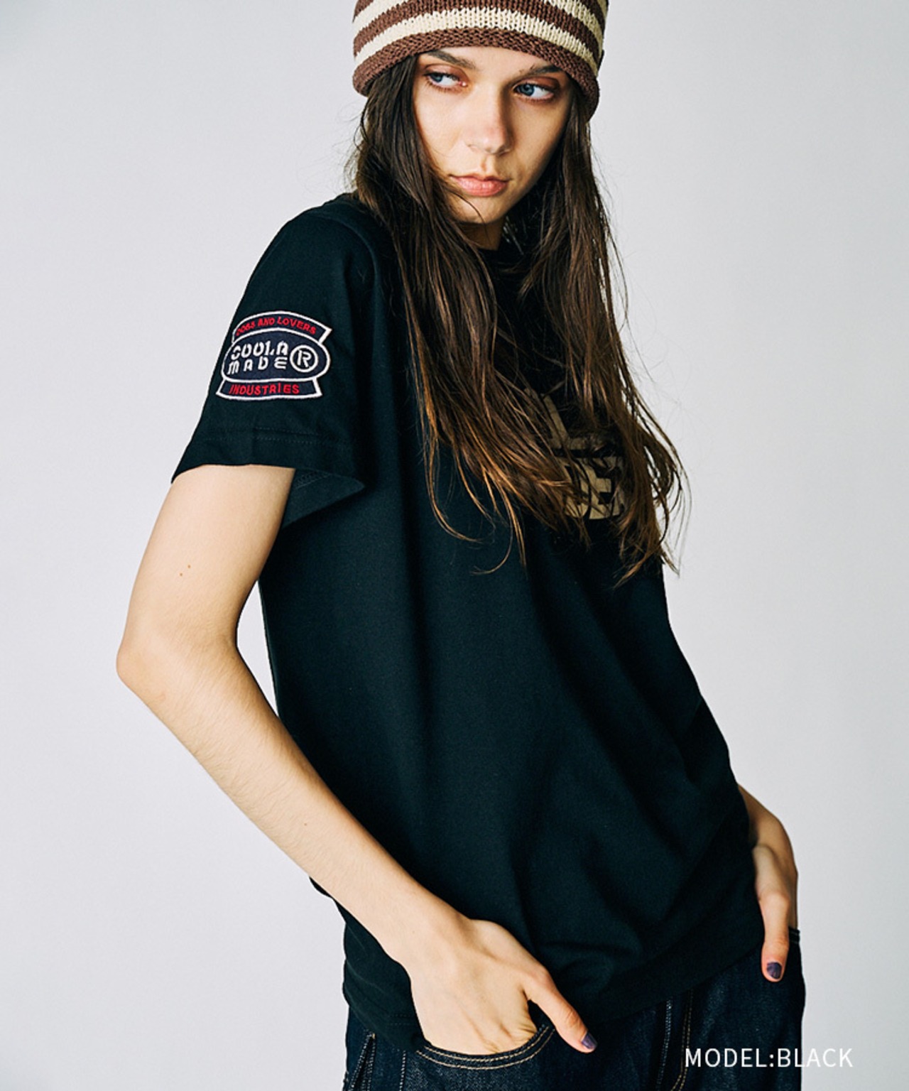【先行販売】CL TMプリントベーシックTシャツ (L/GRAY)　CQ-49001